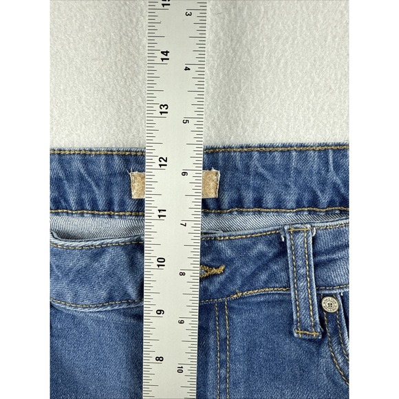 Altar'd State Distressed Denim Blue Jeans JR‎ Size 31 - Picture 6 of 8